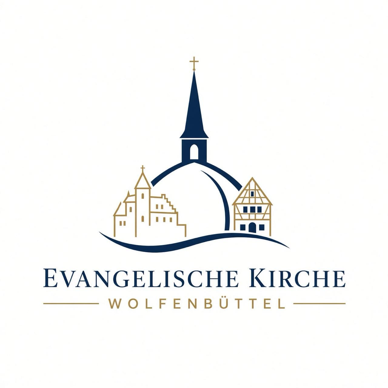 Logo Kirchengemeinde St. Johannis Wolfenbüttel · Apostelgemeinde Groß Stöckheim · Halchter · Ohrum · St. Bartholomäus Dorstadt · Gethsemanekirche Fümmelse · Michaeliskirche Drütte · Versöhnungskirche